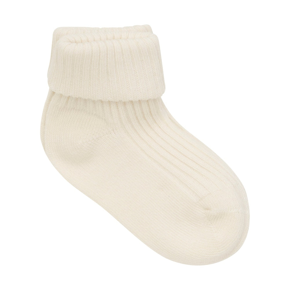 Minymo Babysokken Rib 3-pack Light Taupe