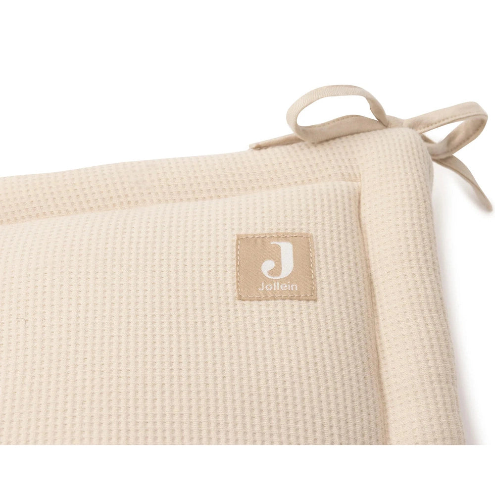 Jollein Boxbumper 180x30cm Little Waffle Sand