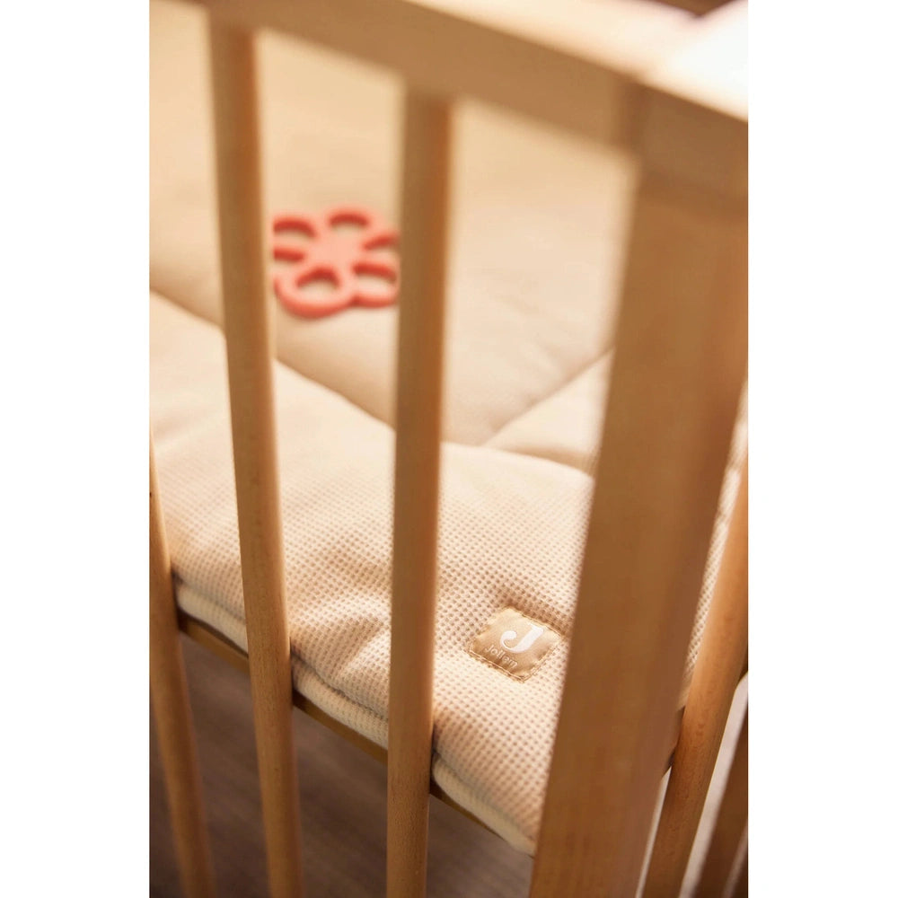 Jollein Boxkleed 75x95cm Little Waffle Warm Sand/