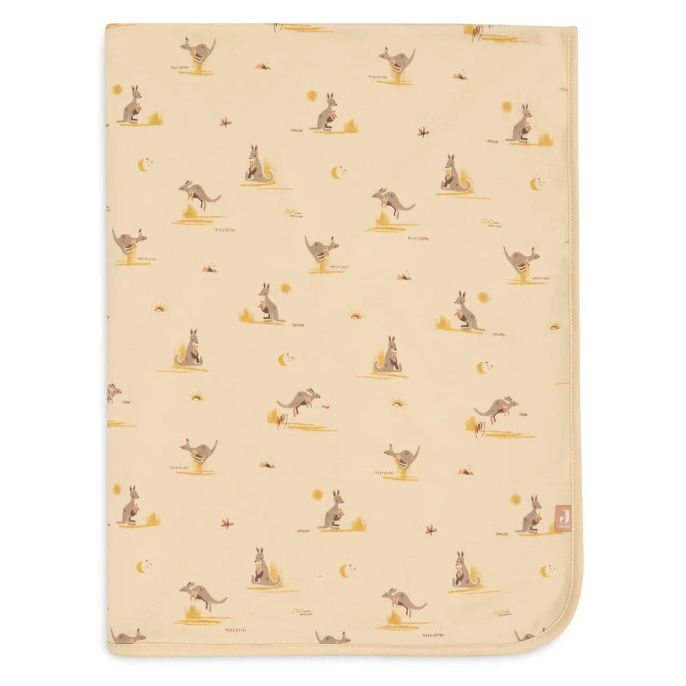 Jollein Couverture pour berceau en jersey 75x100cm Kangourous