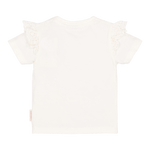 T-shirt Little Dutch à manches courtes - blanc cassé