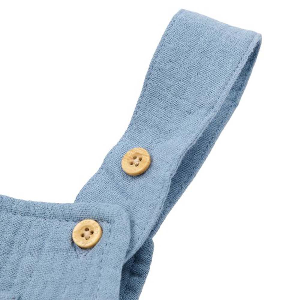 Little Dutch Romper Mouwloos Blauw Stone Blue