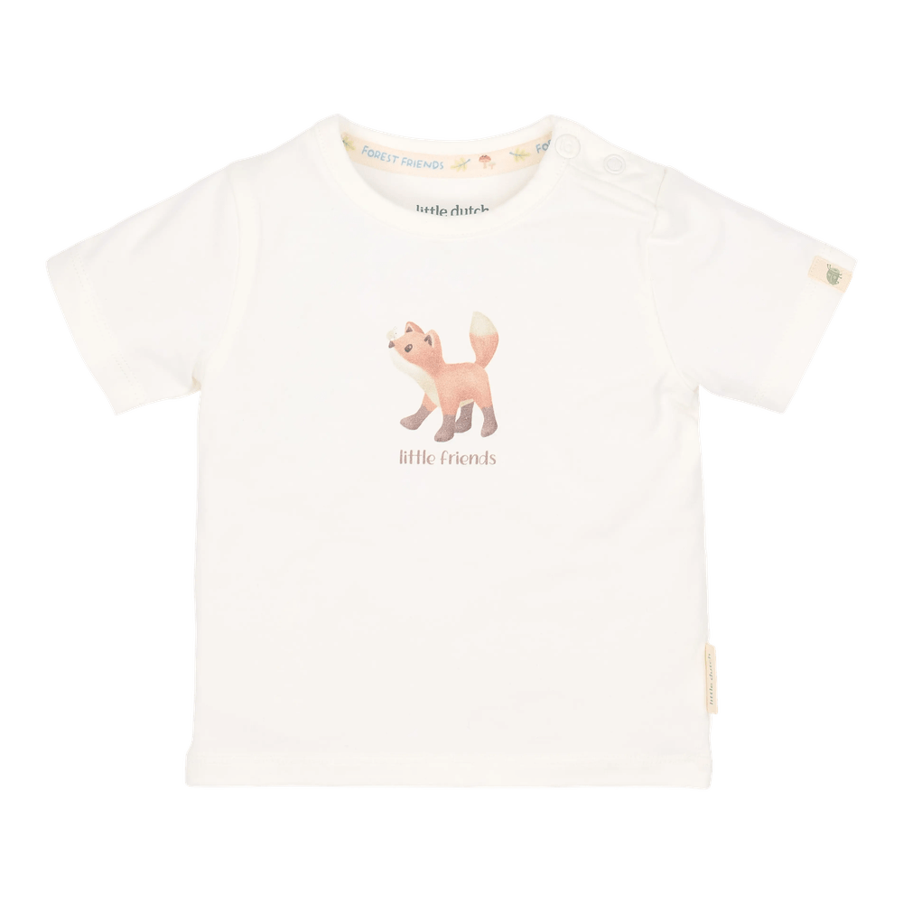 Little Dutch T-shirt Korte Mouw Wit Snow White