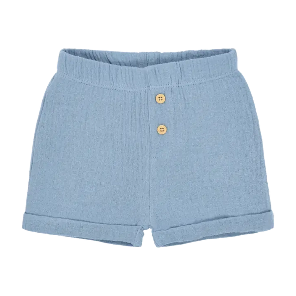 Little Dutch - Korte Broek Blauw Stone Blue