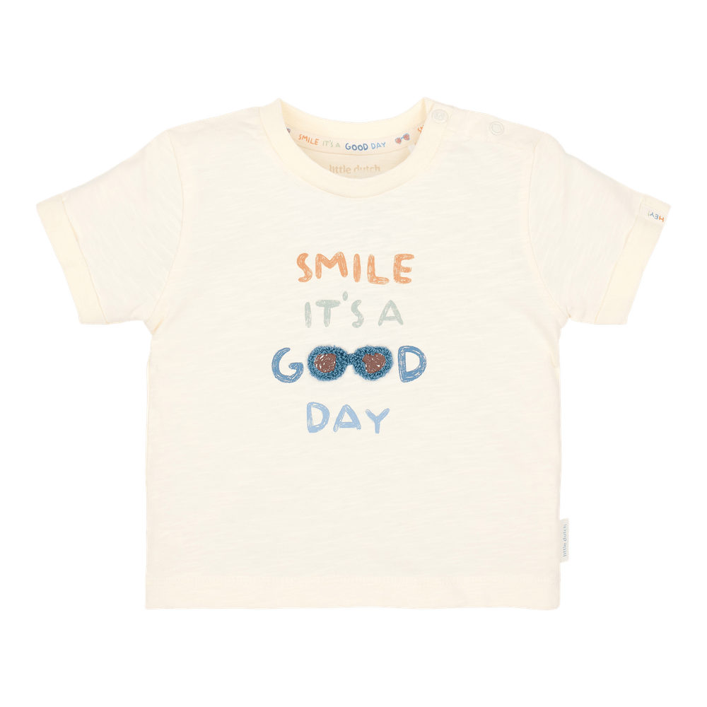 Little Dutch T-shirt Korte Mouw Crème