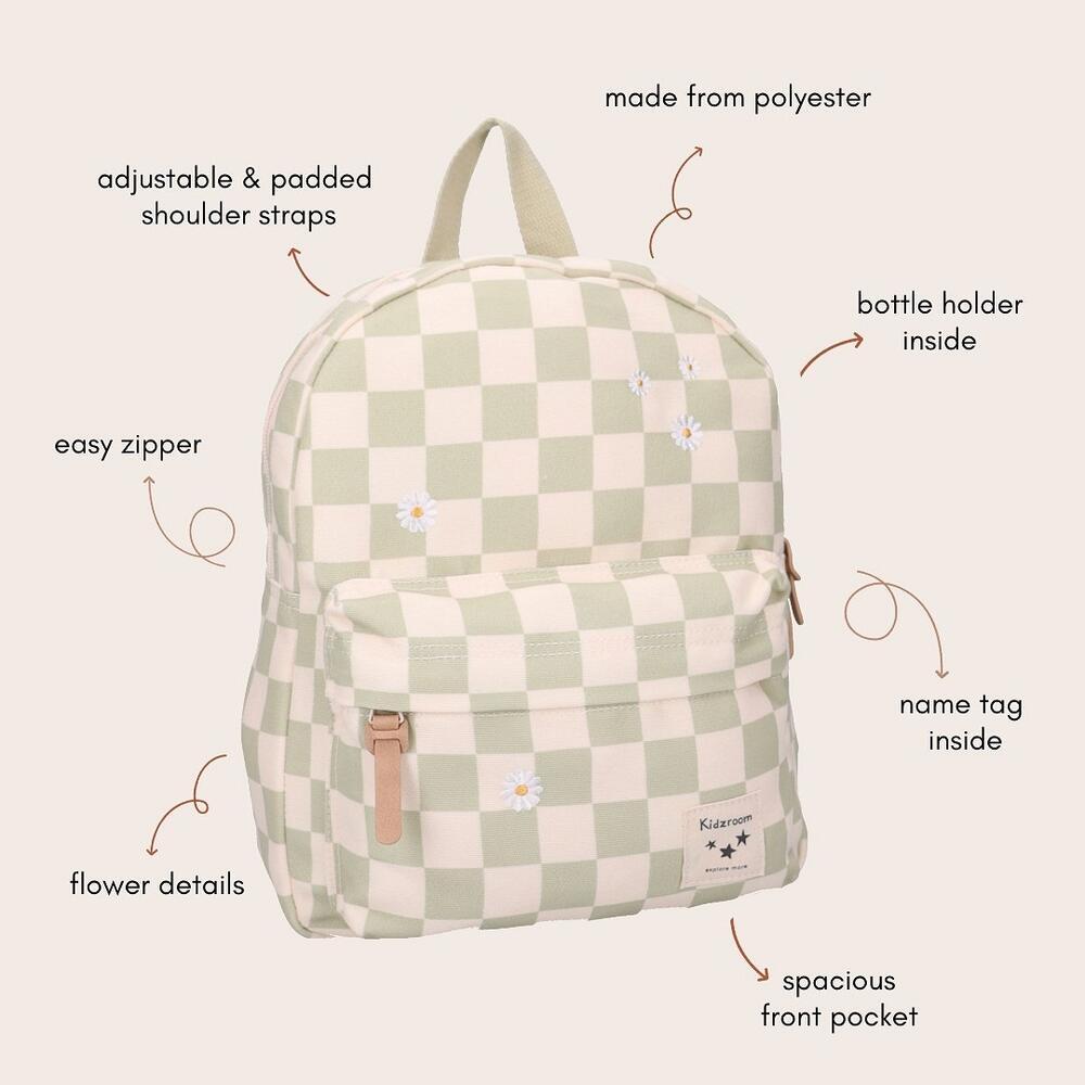 Kidzroom Rugzak Nostalgia - Groen