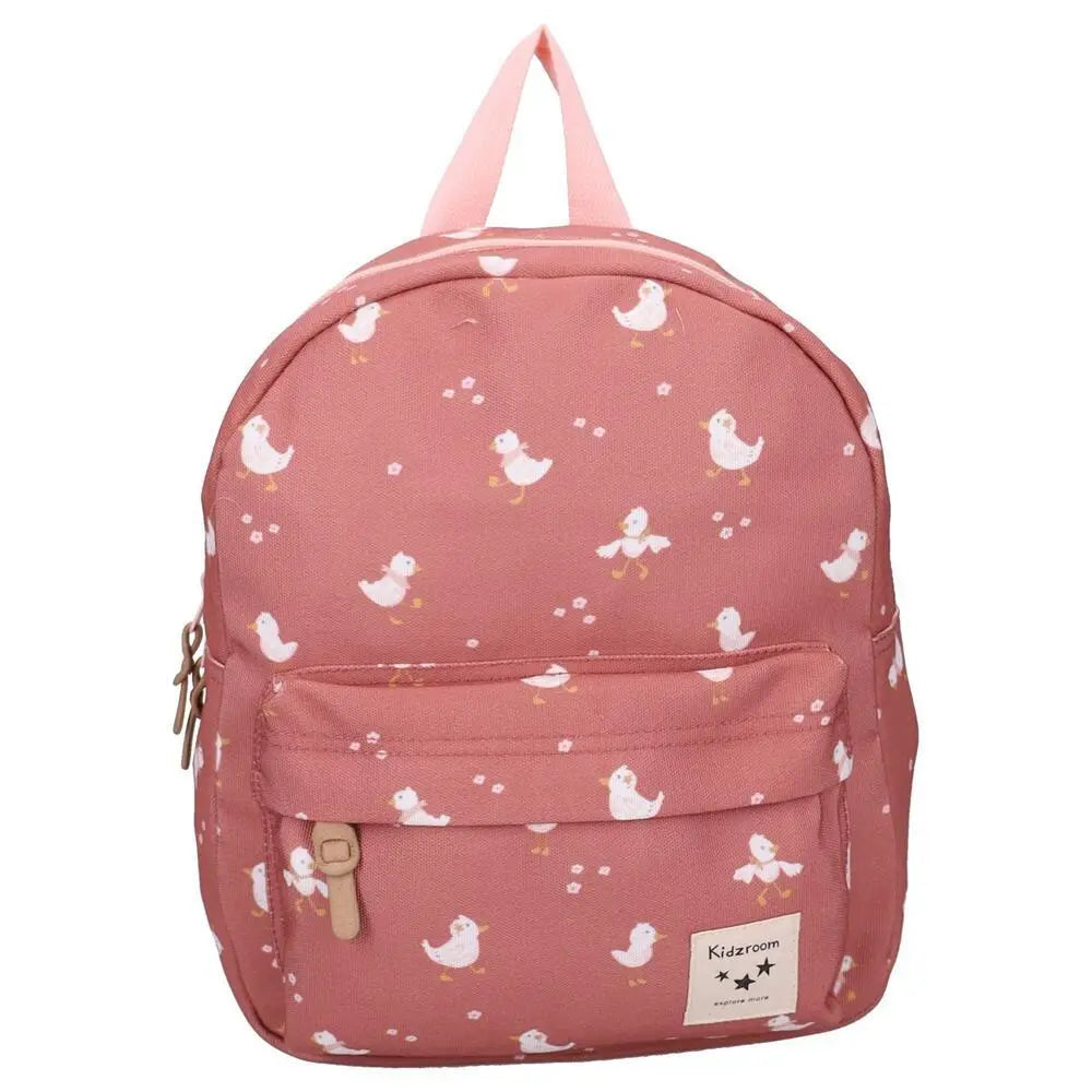 Kidzroom Rugzak Little Story Eendjes - Roos