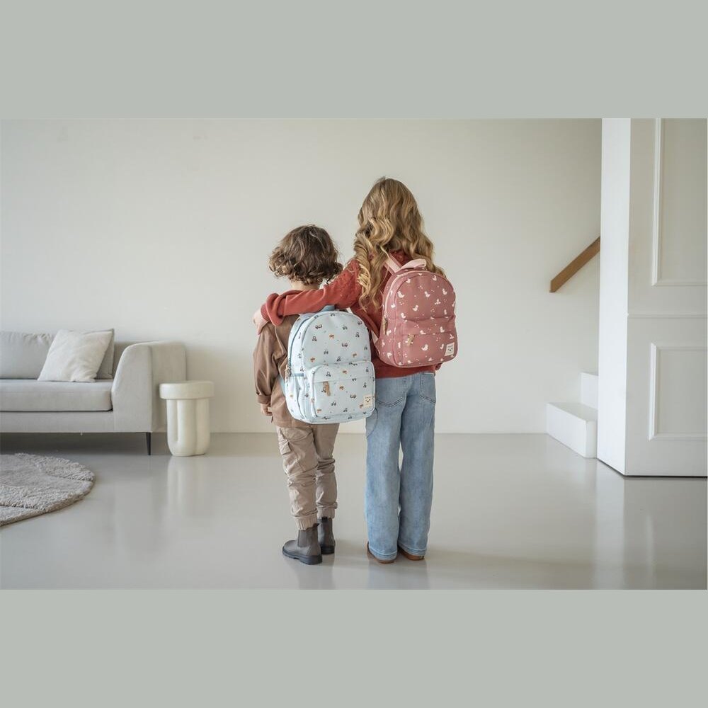 Kidzroom Rugzak Little Story Eendjes - Roos