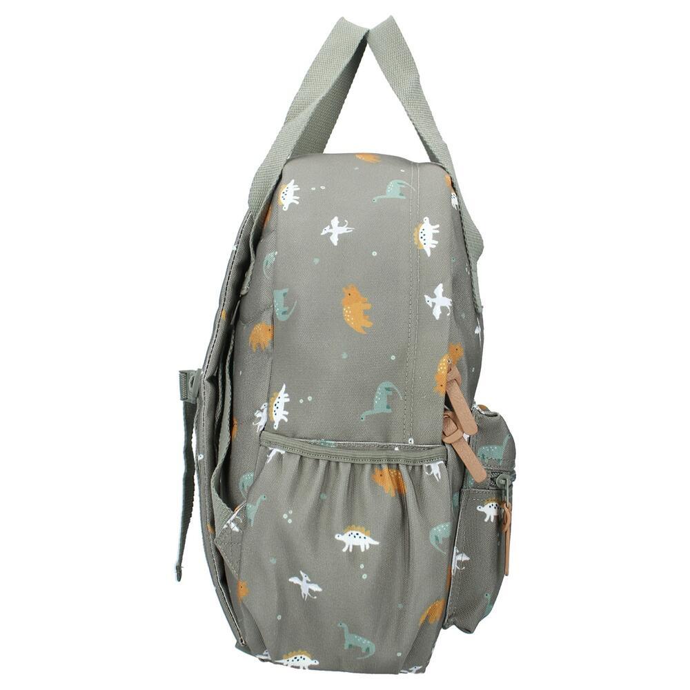 kidzroom Rugzak Small Talk Dino's - Groen