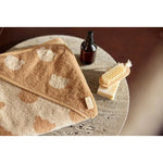 Jollein Badcape Badstof 75x75cm Jacquard Teddy Bear