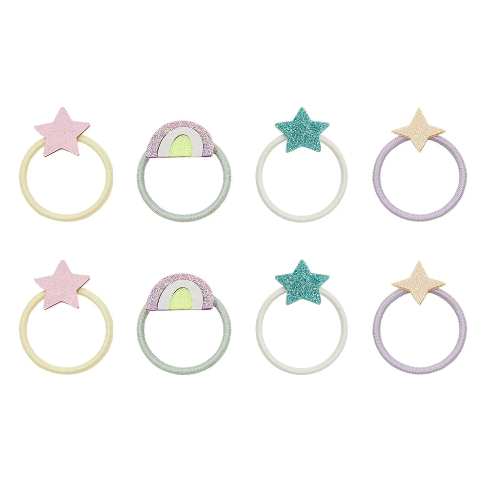 Mimi & Lula - Regenboog en sterretjeselastiekjes