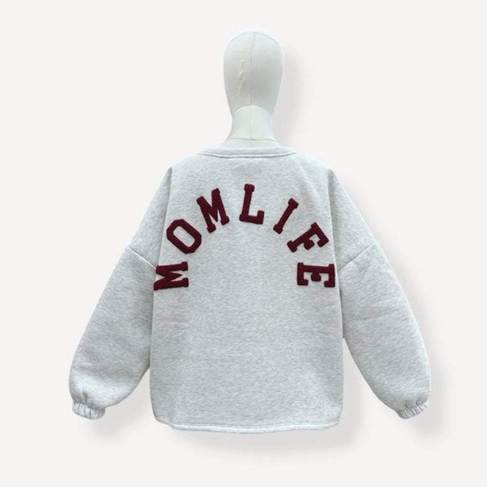 Grijze Sweater met tekst voor volwassene | onesize