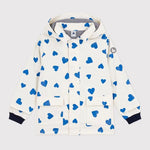Petit Bateau | Regenjas met hartjes