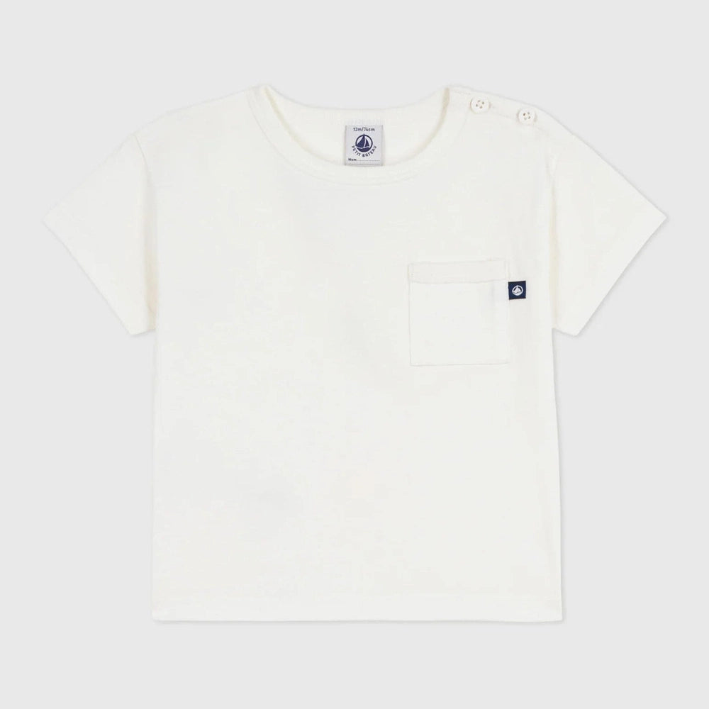 Petit Bateau | Effen katoenen T-shirt met korte mouw