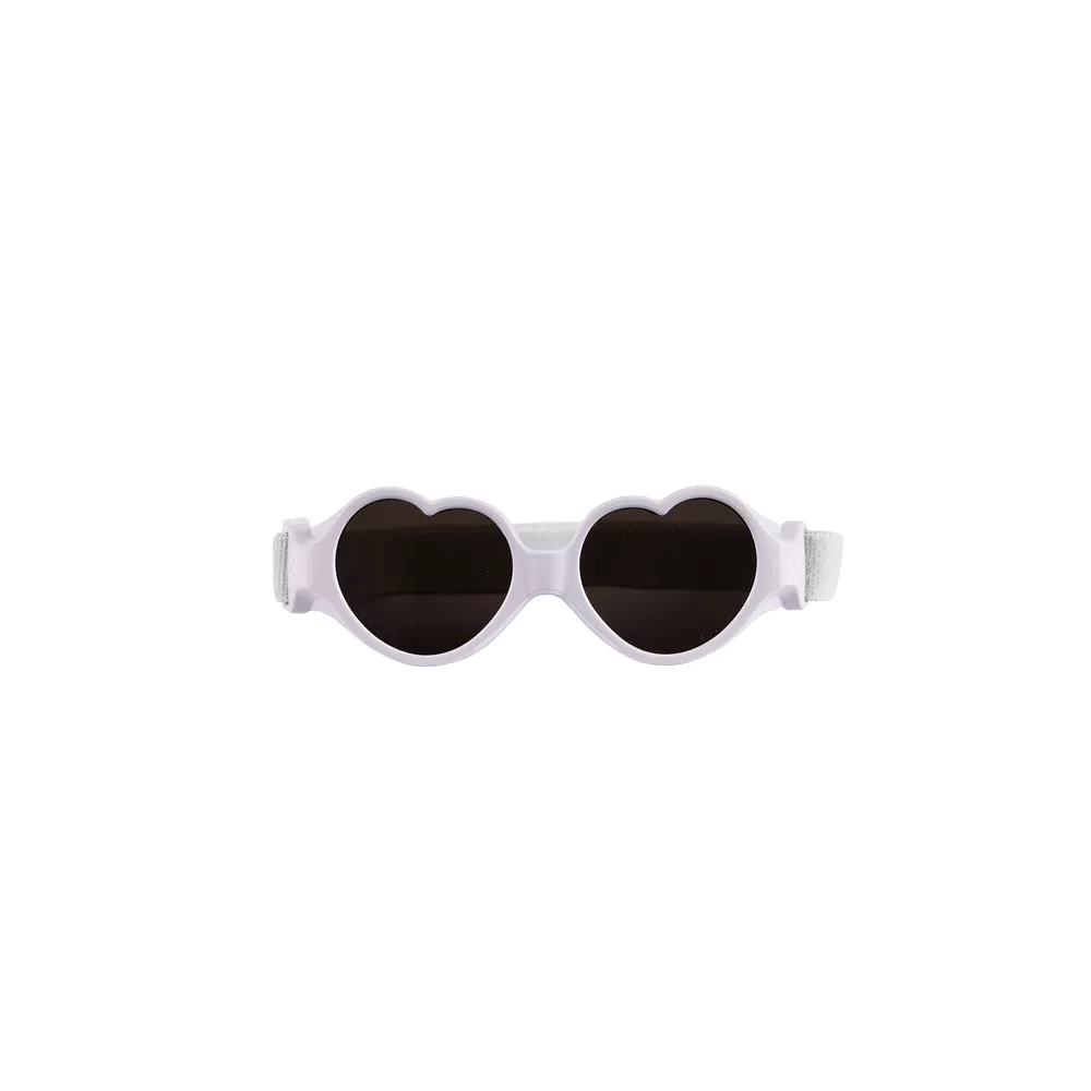 Béaba zonnenbril Hartjesvorm 0-9 maanden - Roos