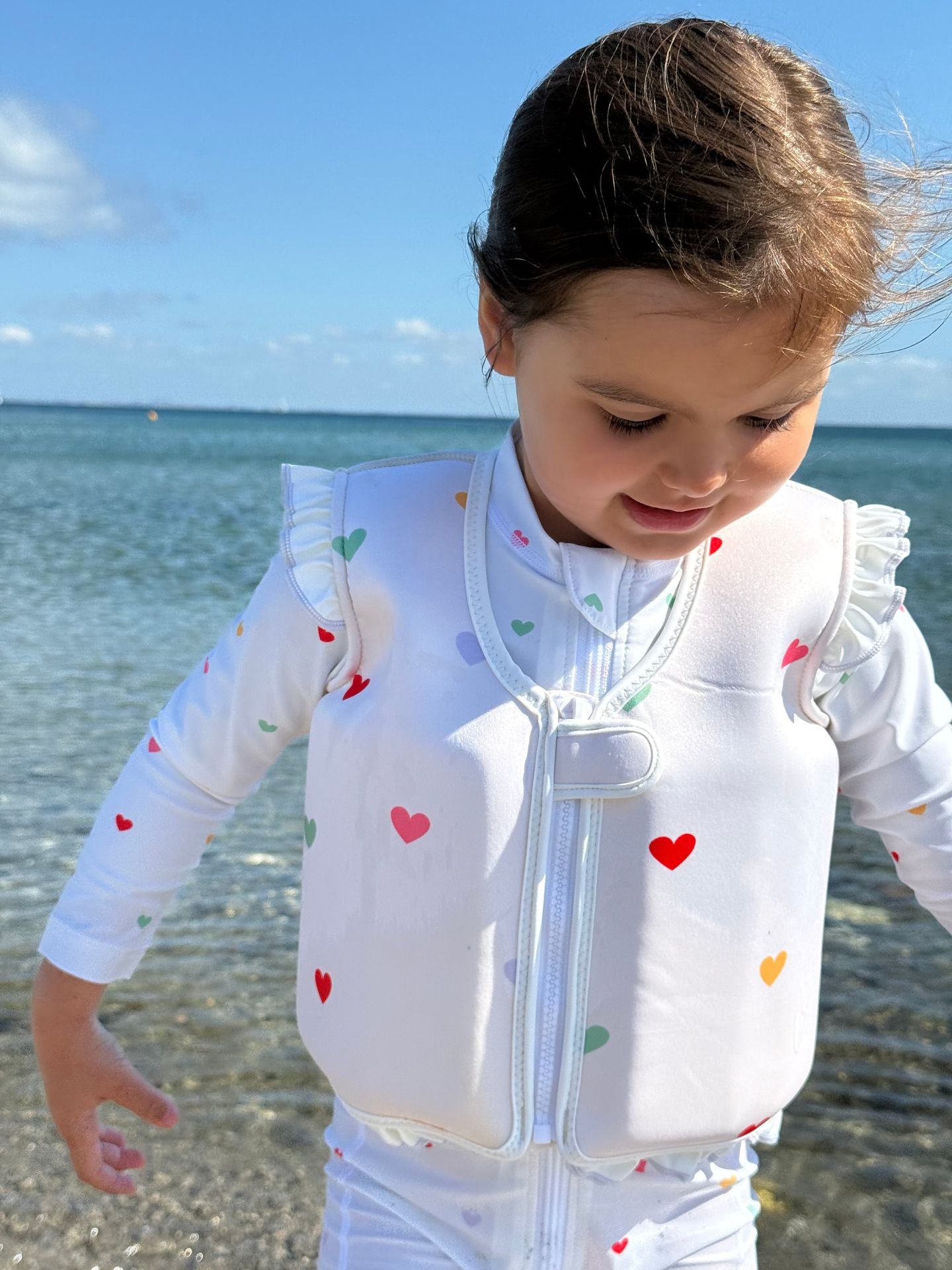 Vanilla Copenhagen Zwemvest Neoprene - Haerts Cream