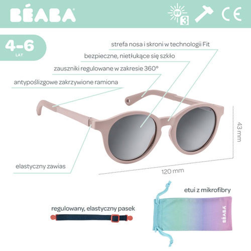Béaba Zonnebril 4-6 jaar - roos