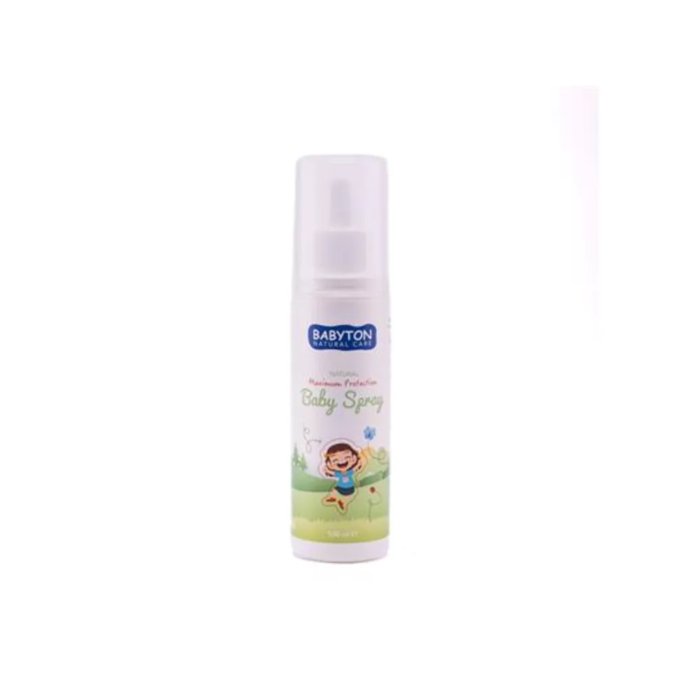 Babyton Baby en Kinds Anti Muggenspray Natuurlijk 100ml