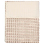 Koeka Wiegdeken Cotton Fleece Wafel Amsterdam - Crumble/Natural