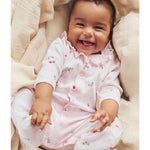 Petit Bateau | Katoenen babypyjama met bloemenprint