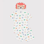 Petit Bateau | Korte katoenen pyjama met masker
