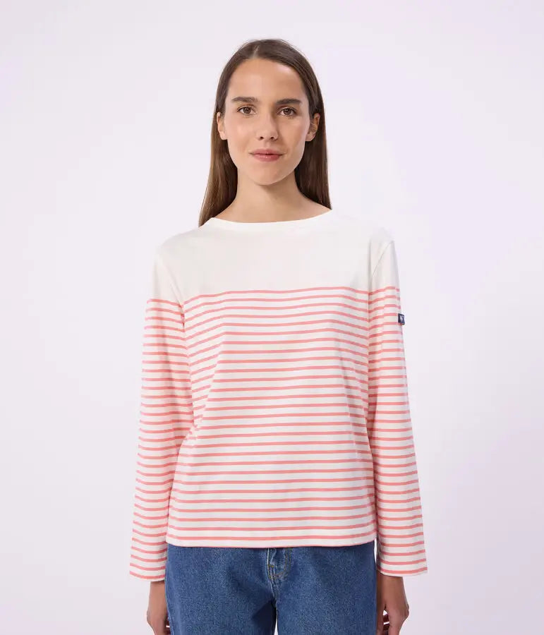 Petit Bateau | Gestreept katoenen marineshirt voor dames