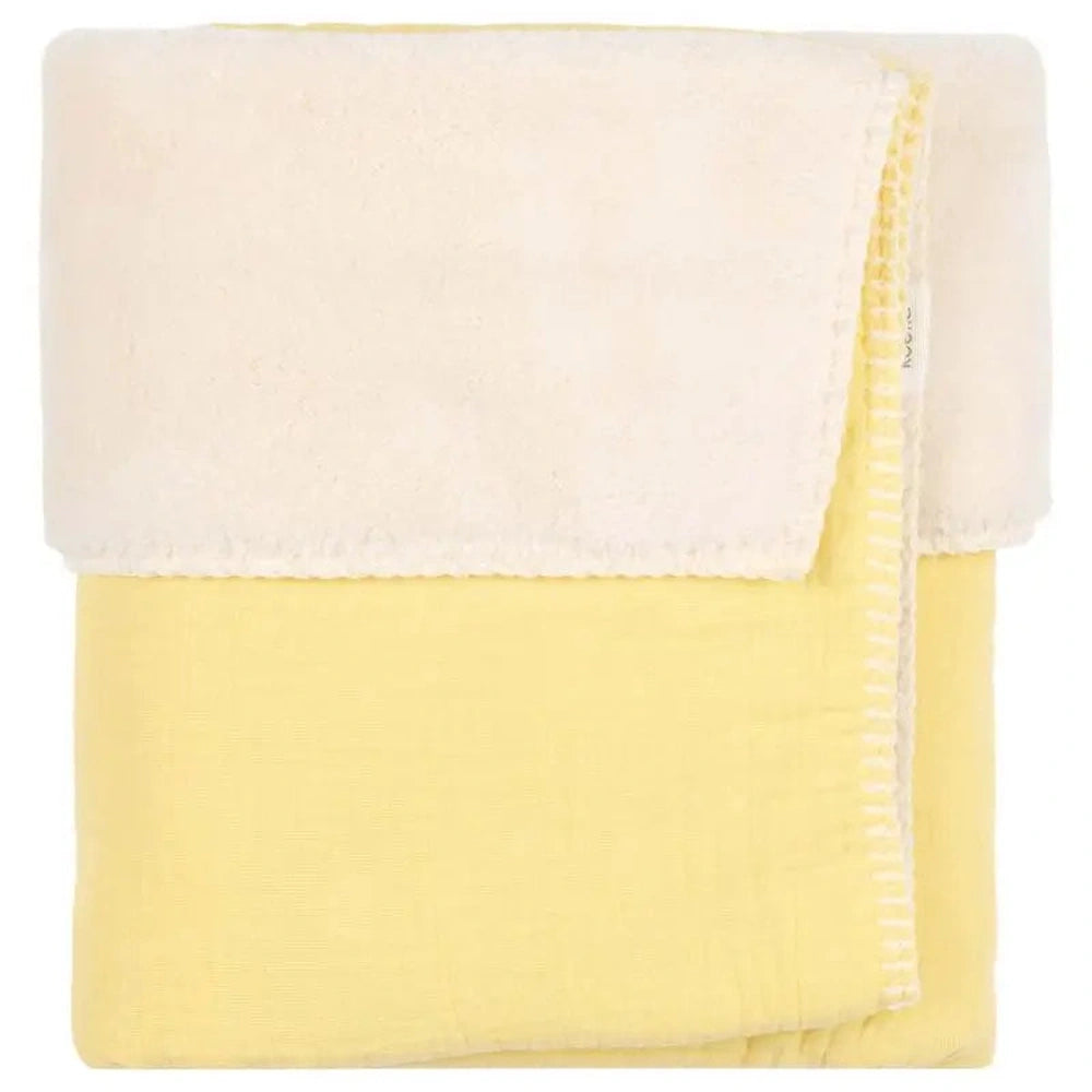 Koeka - Wiegdeken Teddy Faro - honey