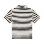 Minymo I Polo T-shirt Korte Mouw Gestreept Vanilla Ice