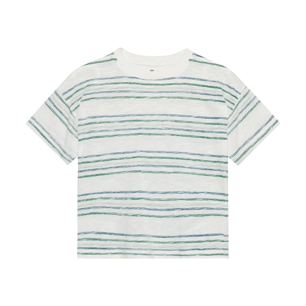 En Fant T-shirt Korte Mouw - Streep Fris Groen