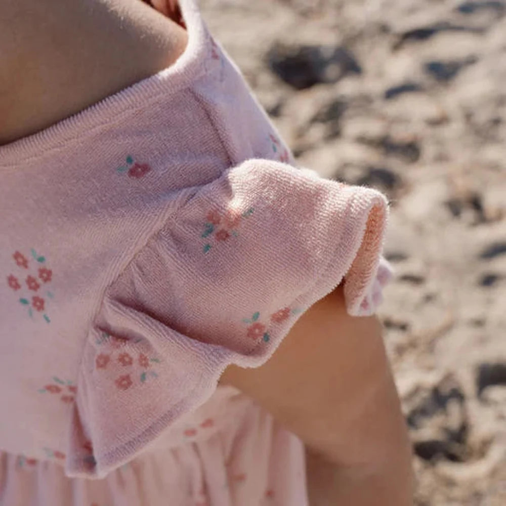 Little Dutch Jurk - Roze Bloemenprint
