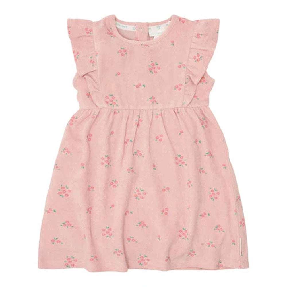 Little Dutch Jurk - Roze Bloemenprint