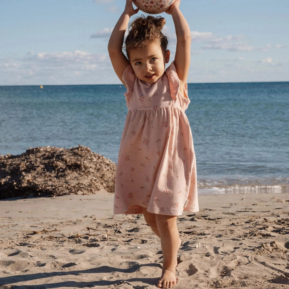 Little Dutch Jurk - Roze Bloemenprint