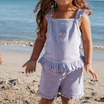 Little Dutch Top en Short Set - Paars