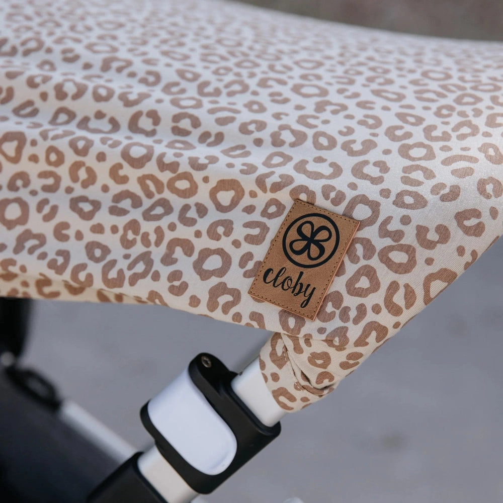 Cloby UV doek in Leopard Brown – UPF 50+