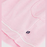 Petit Bateau Mouwloos jurkje van effen katoen voor kinderen - Roze
