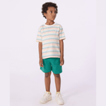Petit Bateau Katoenen kinder T-shirt met korte mouw en streepjes