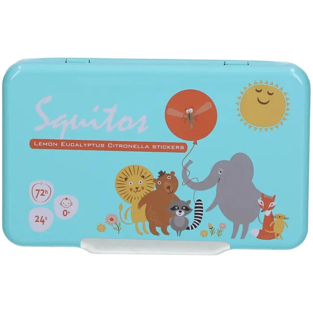 Squitos Lemon Eucalyptus Citronella Stickers
