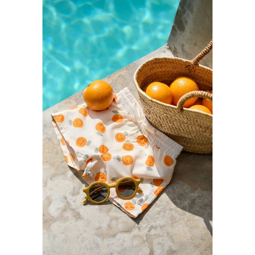 Lässig Surfshort - Oranje opdruk