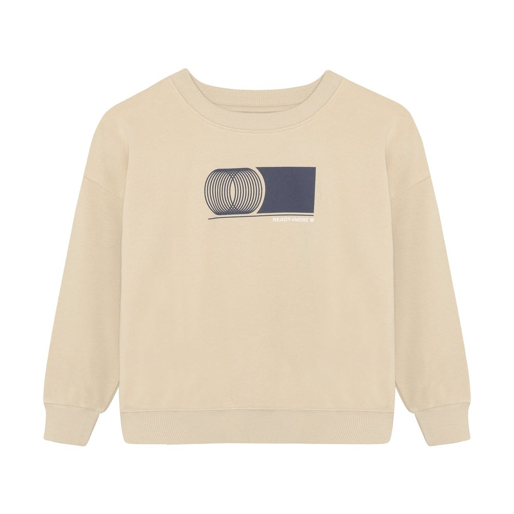 Minymo Sweatshirt met opdruk - Beige