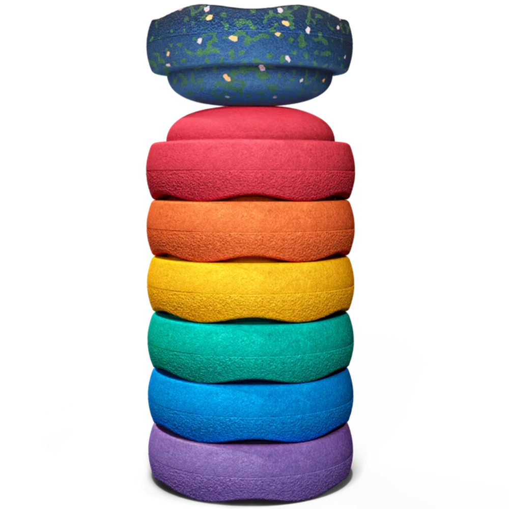Stapelstein Lente Special Mini Rainbow - Original mini red