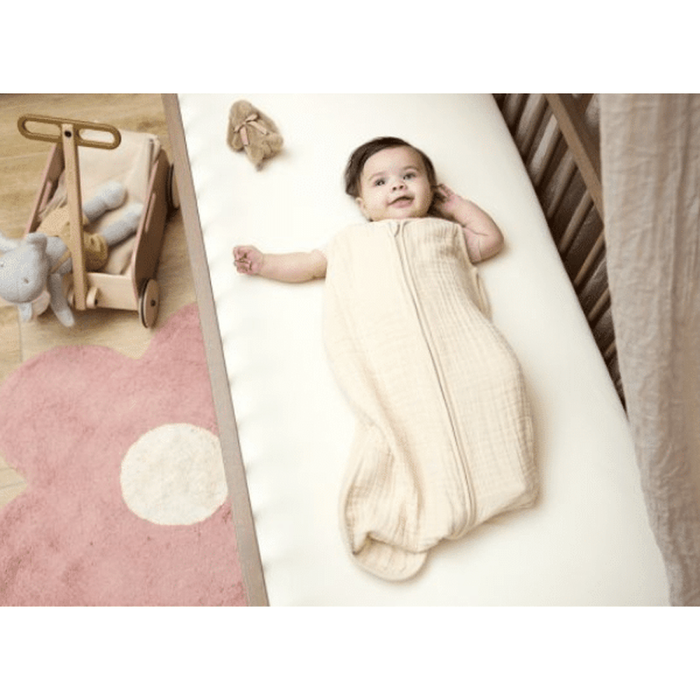 Meyco Schlafsack Pre-washed Musselin Soft Sand 0.5 tog