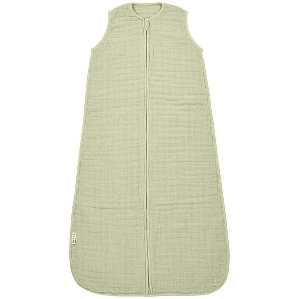 meyco schlafsack Meyco Musselin-Sommerschlafsack Olive Tog 0,5 – Milk Bar