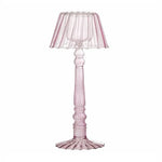 Bloomingville Cisco Glazen Kaarslichthouder - Roze