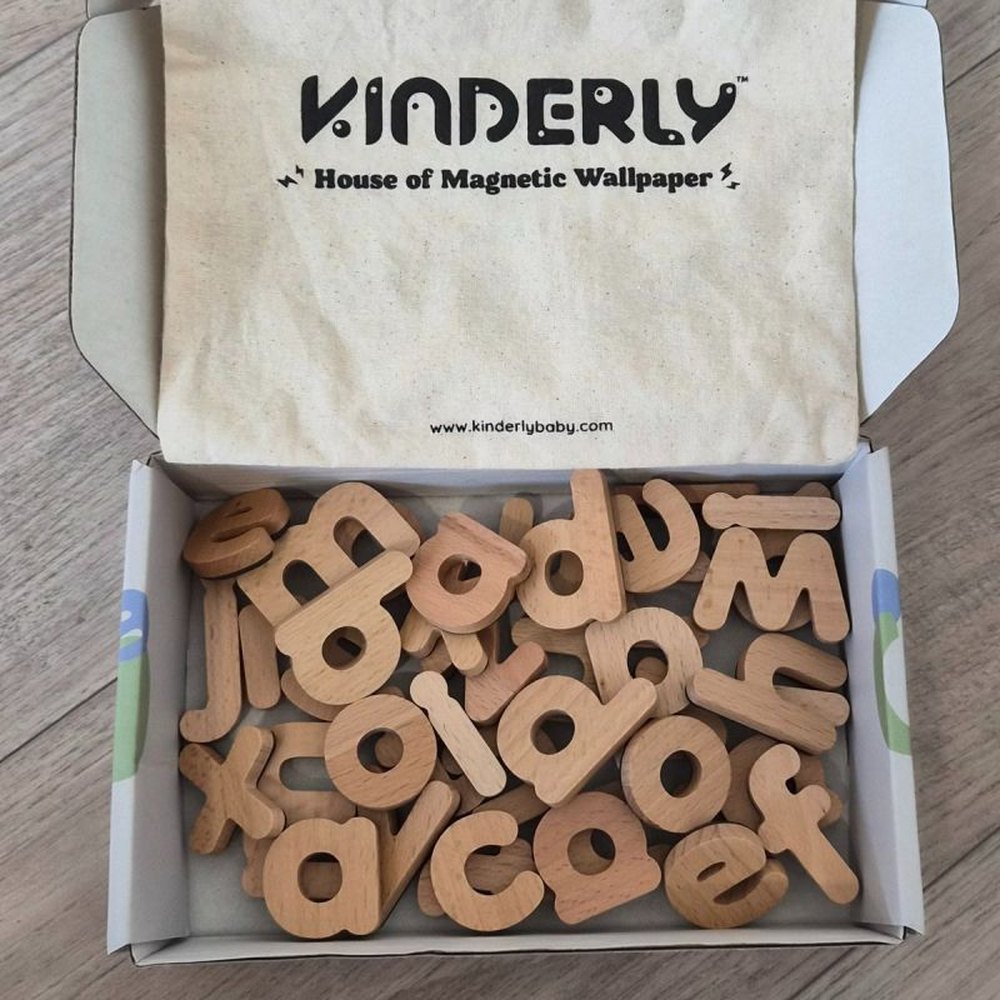 Kinderly Houten Alfabet Magnetisch