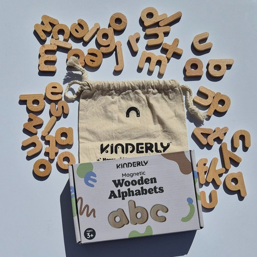 Kinderly Houten Alfabet Magnetisch