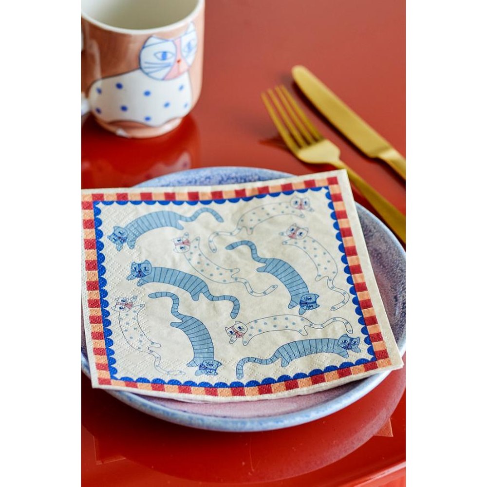 Bloomingville Missy Servetten - Multicolor