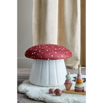 Bloomingville Poef Lue - Rood