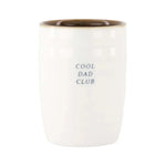 Zusss Koffiemok Cool Dad Club - Wit/Bruin