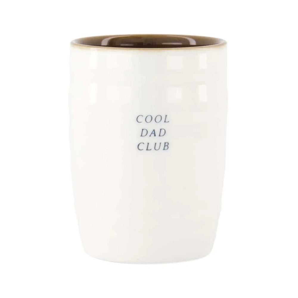 Zusss Koffiemok Cool Dad Club - Wit/Bruin