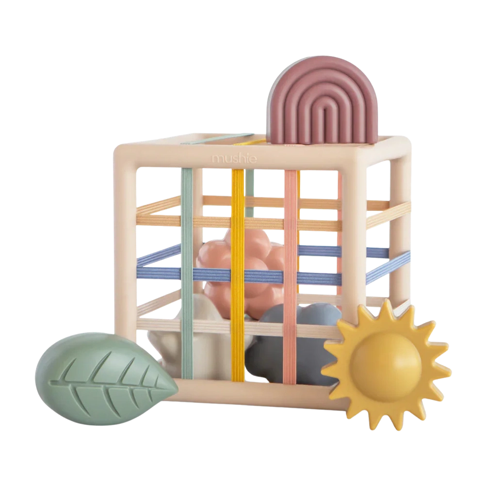 Mushie Elastic Shape Sorter